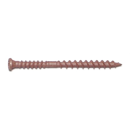 Saberdrive Deck Screw, #10 x 2-1/2 in, Steel, Pan Head, Torx Drive, 2000 PK 09683